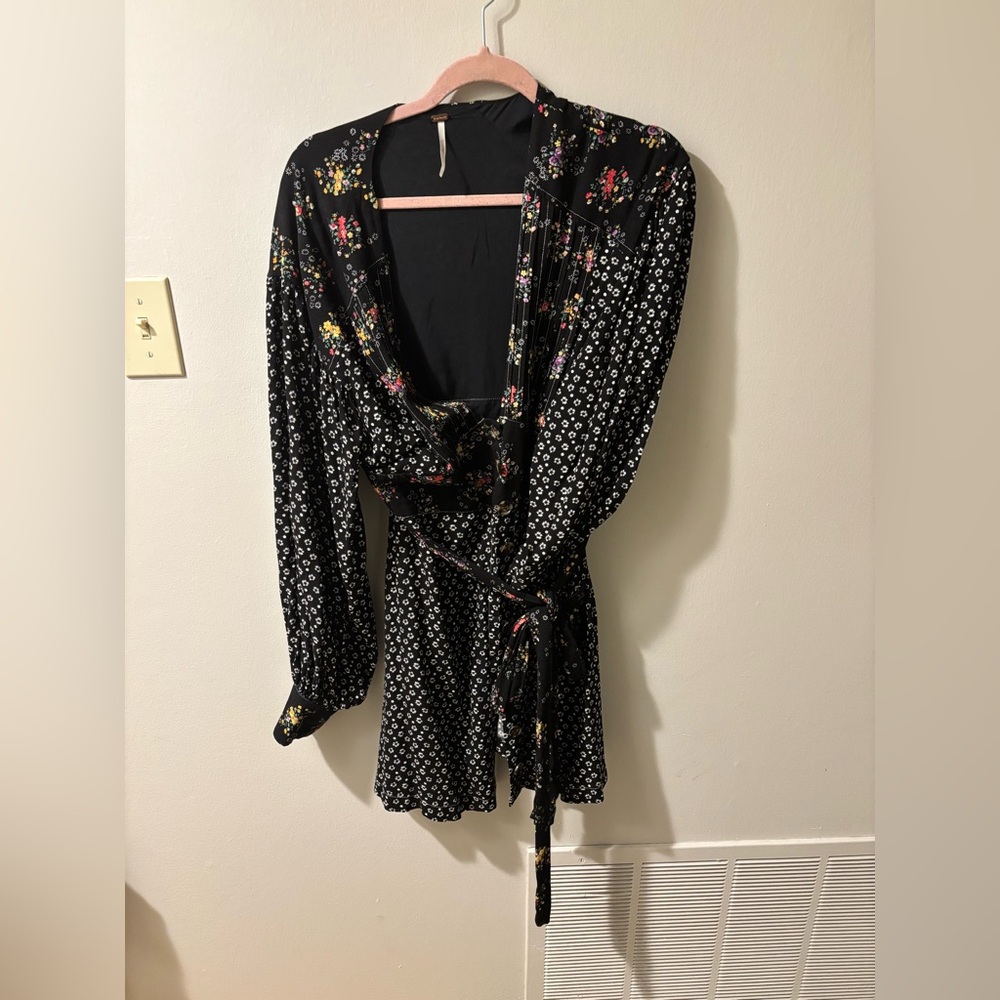 Free People Flowery Dress - Picture 1 of 2
